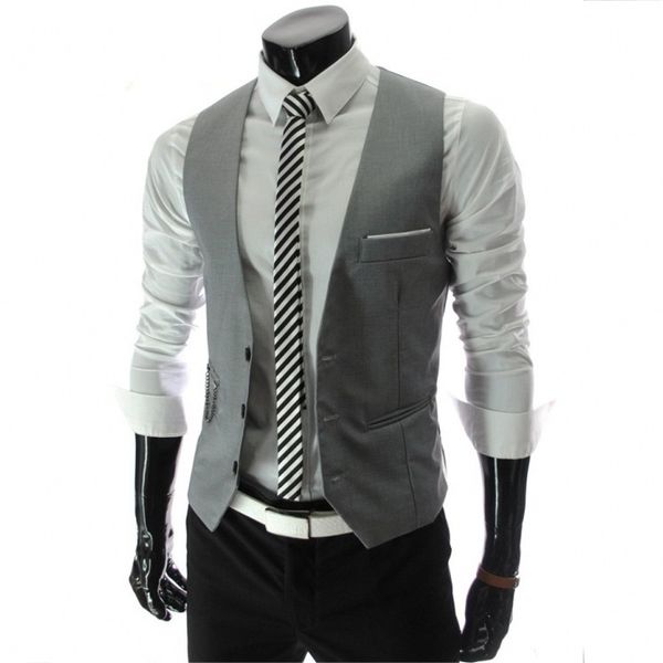 2021 new arrival dress vests for men slim fit mens suit vest male waistcoat gilet homme casual sleeveless formal business jacket l530, Black;white
2021 new arrival dress vests for men slim fit mens suit vest male waistcoat gilet homme casual sleeveless formal business jacket l530, Black;white