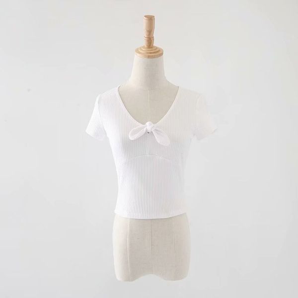 popular new nss leader 25-c126 european and american fashion wind pit bar knotted t-shirt, White
popular new nss leader 25-c126 european and american fashion wind pit bar knotted t-shirt, White