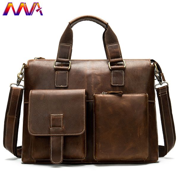 mva genuine leather briefcase quality cowhide men`s handbag fashion business men crossbody bag 14 inch lapshoulder bag
mva genuine leather briefcase quality cowhide men`s handbag fashion business men crossbody bag 14 inch lapshoulder bag