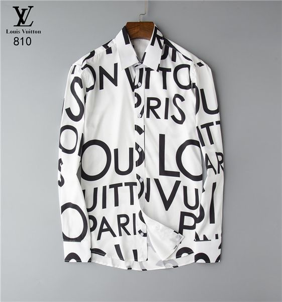 black and white men's dress shirt business long-sleeved slim version 2019 fashion autumn and autumn men's high-quality clothing, White;black
black and white men's dress shirt business long-sleeved slim version 2019 fashion autumn and autumn men's high-quality clothing, White;black