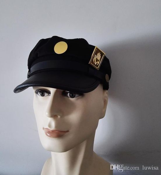 bizarre adventure jotaro kujo ver. joseph ver. cosplay hat+pin badge, Blue;gray
bizarre adventure jotaro kujo ver. joseph ver. cosplay hat+pin badge, Blue;gray