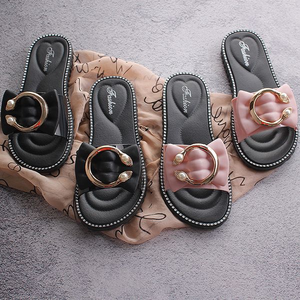 slippers womens new summer wear fashionable versatile antiskid leisure hong kong style korean version chic net red sandals wholesale and ret, Black
slippers womens new summer wear fashionable versatile antiskid leisure hong kong style korean version chic net red sandals wholesale and ret, Black