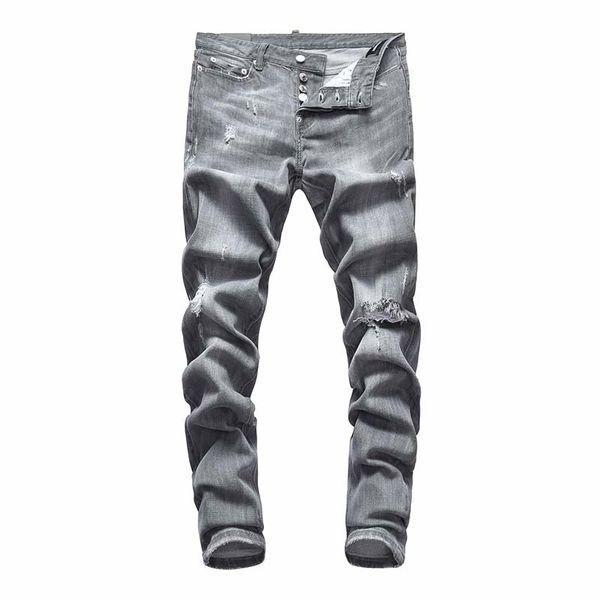 mens luxury designer jeans black ripped skinny biker motorcycle pants worn pour hommes skinny men s hip hop denim rock revival, Blue
mens luxury designer jeans black ripped skinny biker motorcycle pants worn pour hommes skinny men s hip hop denim rock revival, Blue