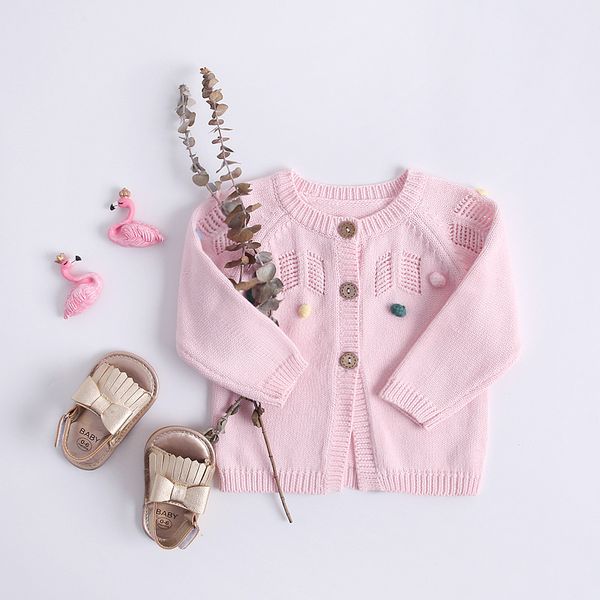 ins baby kids clothing sweater cardigan with buttons round collar sweater with little wool balls boutique girl spring fall sweater, Blue
ins baby kids clothing sweater cardigan with buttons round collar sweater with little wool balls boutique girl spring fall sweater, Blue