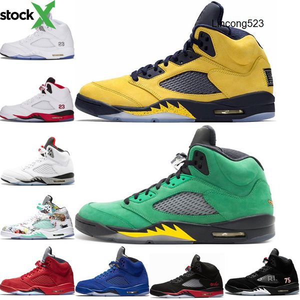 new arrive 5 5s oregon ducks michigan inspire mens basketball shoes red blue suede metallic silver wings men sports sneakers trainers, Black 
new arrive 5 5s oregon ducks michigan inspire mens basketball shoes red blue suede metallic silver wings men sports sneakers trainers, Black