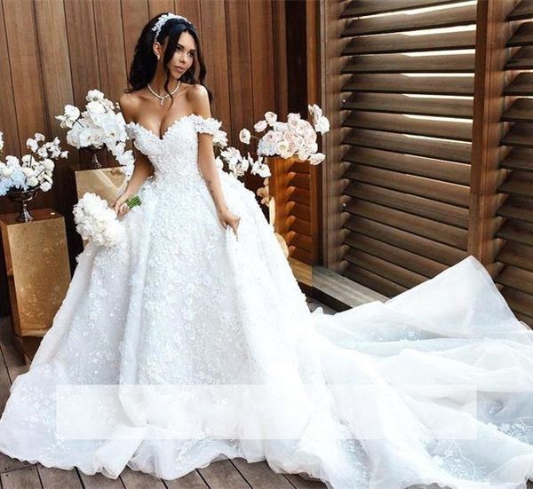 off the shoulder lace mermaid wedding dresses with detachable train tulle 3d flower beaded crystal lace up back vestido de novia custom, White
off the shoulder lace mermaid wedding dresses with detachable train tulle 3d flower beaded crystal lace up back vestido de novia custom, White