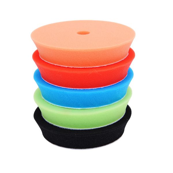 6 inch (150 mm) pad polishing pad set car polisher orange / red / blue black green 5 piece set
6 inch (150 mm) pad polishing pad set car polisher orange / red / blue black green 5 piece set