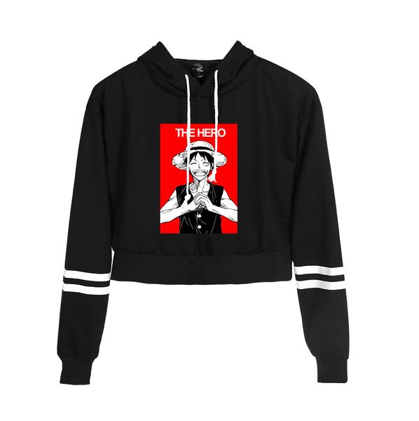 new 2019 navel sweatshirt women fashion cartoon sweatshirt girl one picec anime streetwear short pullovers, Black
new 2019 navel sweatshirt women fashion cartoon sweatshirt girl one picec anime streetwear short pullovers, Black