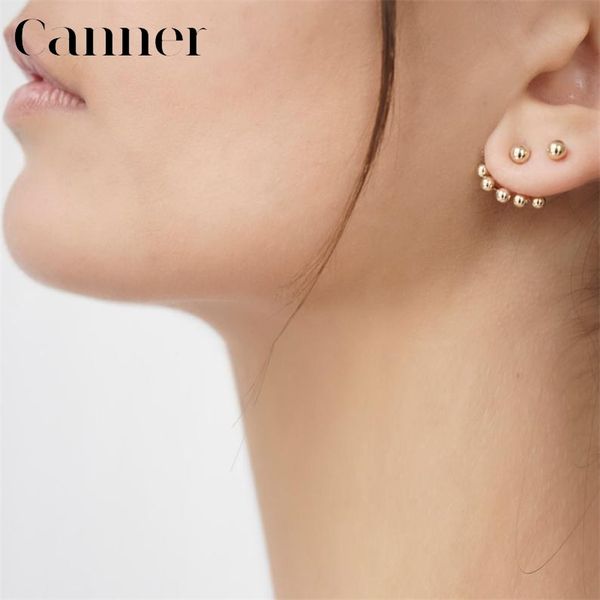 real 100% 925 sterling silver earrings gold silver color five claw ball front back double sided leaves stud earrings for women, Golden
real 100% 925 sterling silver earrings gold silver color five claw ball front back double sided leaves stud earrings for women, Golden