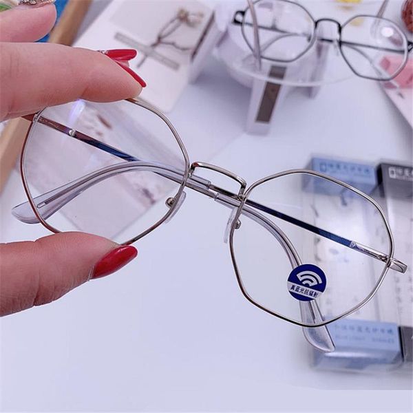 men vintage anti blue light glasses frame round women lens myopia optical mirror simple metal anti-blue clear eyewear frames, Black
men vintage anti blue light glasses frame round women lens myopia optical mirror simple metal anti-blue clear eyewear frames, Black