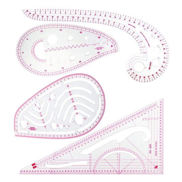 sewing tools 4 pcs sew french curve metric shaped ruler measure for sewing dressmaking pattern design diy clothing bendable draw, Black
sewing tools 4 pcs sew french curve metric shaped ruler measure for sewing dressmaking pattern design diy clothing bendable draw, Black