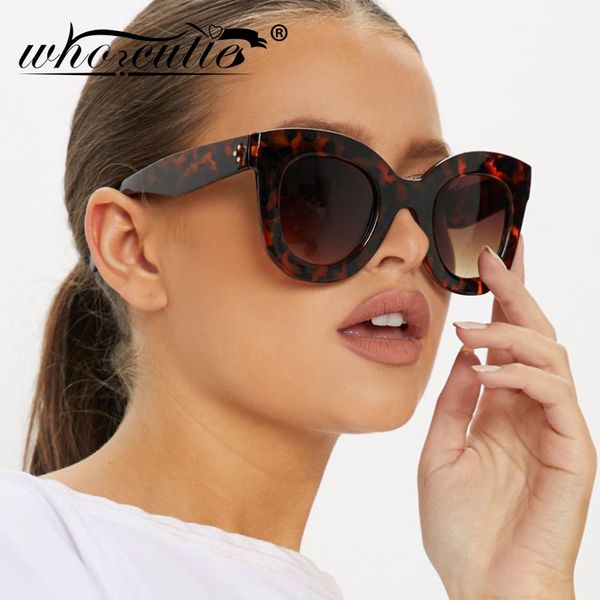 who cutie oversized cat eye flat sunglasses women 2019 brand design gradient lens sun glasses retro vintage shades lady 393b, White;black
who cutie oversized cat eye flat sunglasses women 2019 brand design gradient lens sun glasses retro vintage shades lady 393b, White;black