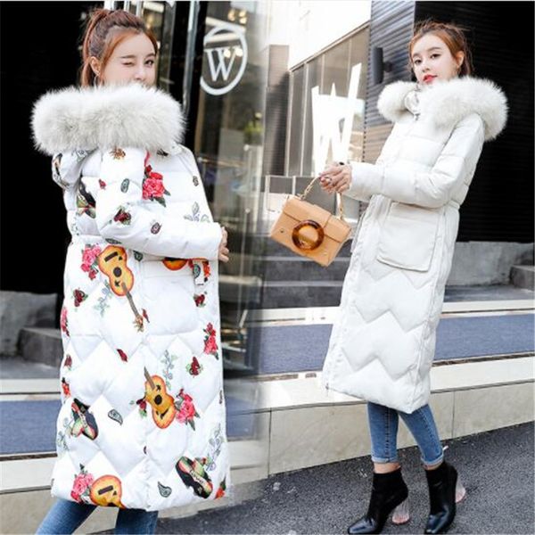 fur collar reversible hooded winter down coat jacket long thick warm women casaco feminino abrigos mujer invierno wadded parkas, Black
fur collar reversible hooded winter down coat jacket long thick warm women casaco feminino abrigos mujer invierno wadded parkas, Black
