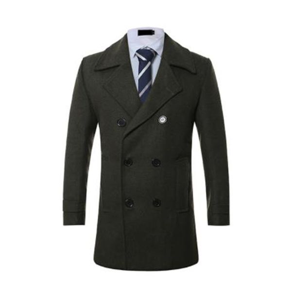 winter mens blends solid color lapel neck mens plus size coats long sleeve males regular coats, Black
winter mens blends solid color lapel neck mens plus size coats long sleeve males regular coats, Black