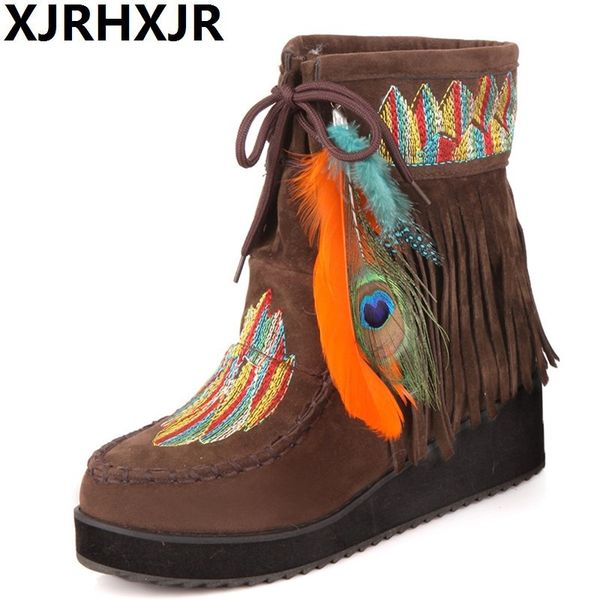 xjrhxjr большого размер 34-43 новых клинья fringe смешанных цветов вышивают платформы обуви для женщин повседневной зимней ботильоны, Black
xjrhxjr большого размер 34-43 новых клинья fringe смешанных цветов вышивают платформы обуви для женщин повседневной зимней ботильоны, Black