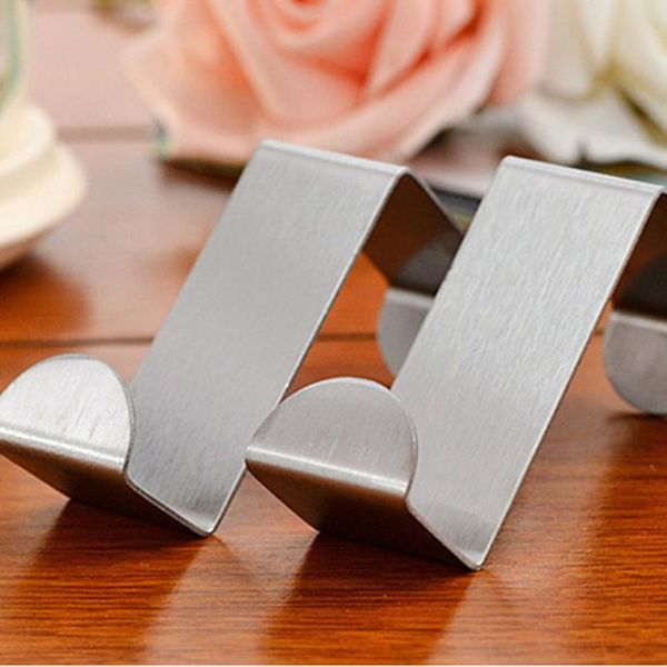 2pcs/set stainless steel hooks home kitchen cabinet wall door holder hook clothes hanger organizer hanging coat hooks sale
2pcs/set stainless steel hooks home kitchen cabinet wall door holder hook clothes hanger organizer hanging coat hooks sale