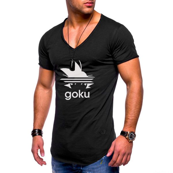 for z goku men's short sleeve summer solid color comfortable casual cotton slim fit v-neck t-shirt male g
for z goku men's short sleeve summer solid color comfortable casual cotton slim fit v-neck t-shirt male g