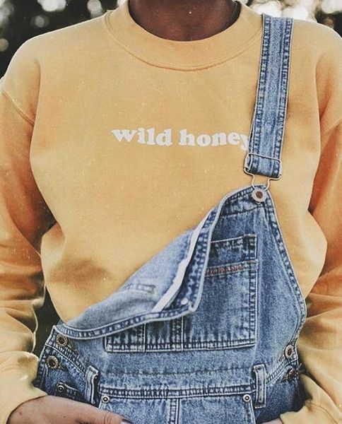 women designer hoodies woman clothes wild honey long sleeve crewneck sweatshirts women tumblr graphic sweats fashion outfits, Black
women designer hoodies woman clothes wild honey long sleeve crewneck sweatshirts women tumblr graphic sweats fashion outfits, Black