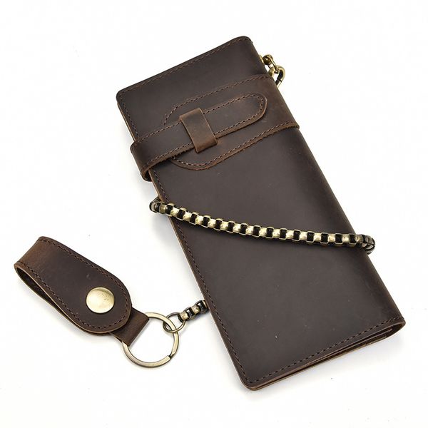wallets mens fashion leather long wallet retro solid business chain waist clutch bag male purse zipper, Red;black
wallets mens fashion leather long wallet retro solid business chain waist clutch bag male purse zipper, Red;black
