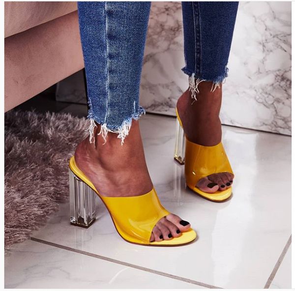 summer 2020 pvc jelly slides crystal open toed high heels women transparent heel sandals slippers pumps 12cm shoes big size 42, Black
summer 2020 pvc jelly slides crystal open toed high heels women transparent heel sandals slippers pumps 12cm shoes big size 42, Black