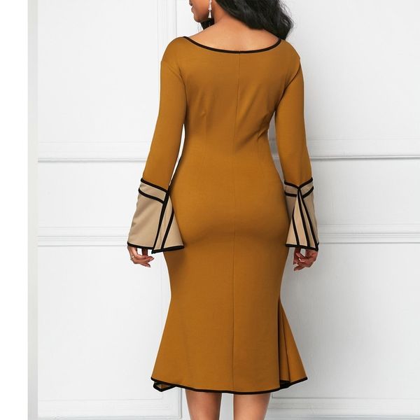 summer autumn dress women 2020 casual plus size slim ruffles pathwork dresses elegant vintage mermaid long party dress 5xl, Black;gray
summer autumn dress women 2020 casual plus size slim ruffles pathwork dresses elegant vintage mermaid long party dress 5xl, Black;gray