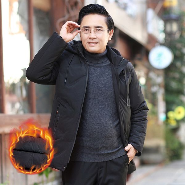 winter men's new hooded down cotton padded clothes middle aged fashion father's thickened cotton padded clothes yxt-tl-1082, Black
winter men's new hooded down cotton padded clothes middle aged fashion father's thickened cotton padded clothes yxt-tl-1082, Black