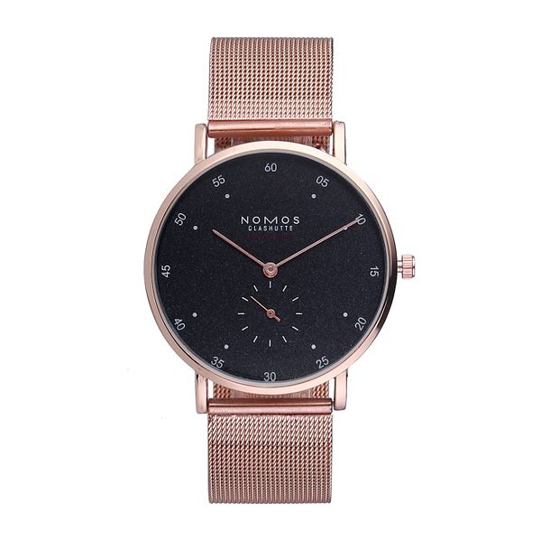 New DWELLERS NOMOS Quartz Watch lovers Women Men Dress Watches Stainless Steel Mesh Dress Wristwatches Fashion Casual Clock
New DWELLERS NOMOS Quartz Watch lovers Women Men Dress Watches Stainless Steel Mesh Dress Wristwatches Fashion Casual Clock