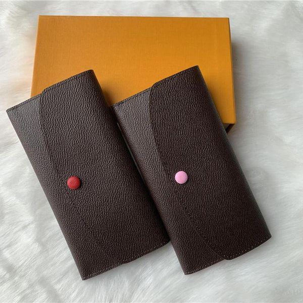 women wallets genuine leather multicolor coin purses long purse card holders women men classic zipper pocket bag with original box, Red;black
women wallets genuine leather multicolor coin purses long purse card holders women men classic zipper pocket bag with original box, Red;black