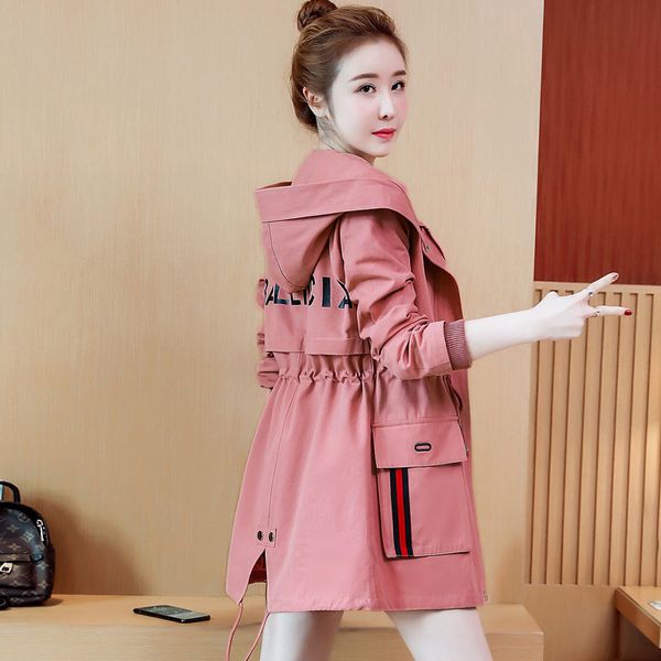 2019 spring autumn large size women windbreaker casual medium long hooded big pocket trench coat women fashion outerwear win935, Tan;black
2019 spring autumn large size women windbreaker casual medium long hooded big pocket trench coat women fashion outerwear win935, Tan;black