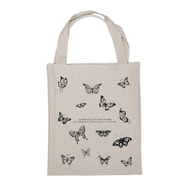 retro butterfly print shoulder bag 2020 new women's large capacity cotton and linen shopping bag bolsa feminina luxury handbag
retro butterfly print shoulder bag 2020 new women's large capacity cotton and linen shopping bag bolsa feminina luxury handbag