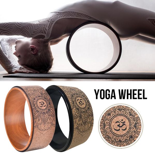 natural cork yoga wheel fitness wheel hollow improving back bends stretch pilates circle yoga accessories
natural cork yoga wheel fitness wheel hollow improving back bends stretch pilates circle yoga accessories