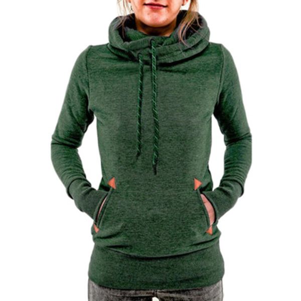 women hoodies sweatshirts casual warm long sleeve solid color pullovers loose hooded female thick coat fall pocket, Black
women hoodies sweatshirts casual warm long sleeve solid color pullovers loose hooded female thick coat fall pocket, Black