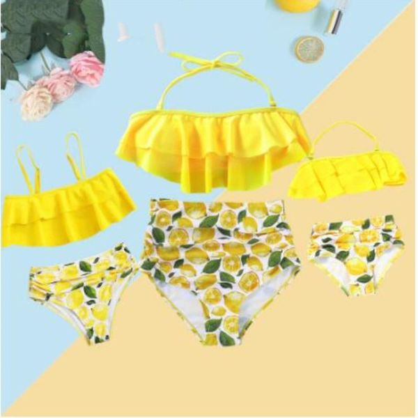 mother and daughter swimsuit clothes lemom family matching swimwear clothes mom and daughter bikini set family look bathing suit, Blue
mother and daughter swimsuit clothes lemom family matching swimwear clothes mom and daughter bikini set family look bathing suit, Blue