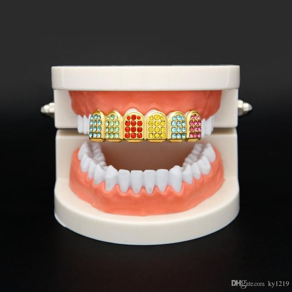 hiphop teeth jewelry gangster mens bling bling grillz colorful gold plated luxury nightclub jewelry accessories ing, Black
hiphop teeth jewelry gangster mens bling bling grillz colorful gold plated luxury nightclub jewelry accessories ing, Black