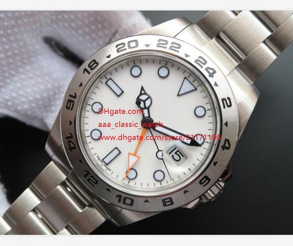 sapphire watch white dial ii 42mm gmt 216570 automatic mechanical mens men's watch watche, Slivery;brown
sapphire watch white dial ii 42mm gmt 216570 automatic mechanical mens men's watch watche, Slivery;brown