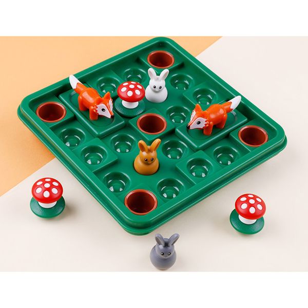 funny rabbit and fox early education educational toys logic space thinking reasoning family party game
funny rabbit and fox early education educational toys logic space thinking reasoning family party game