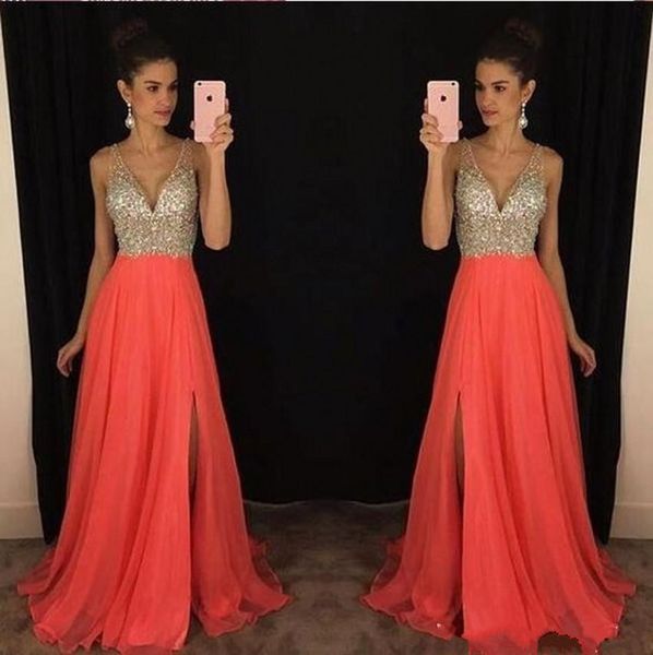 элегантный шифон v шеи длинные платья выпускного вечера без рукавов развертки поезд боковой разрез линии вечерние платья платье на заказ ves, Black
элегантный шифон v шеи длинные платья выпускного вечера без рукавов развертки поезд боковой разрез линии вечерние платья платье на заказ ves, Black