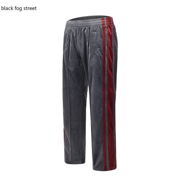 black fog street hip hop velour baggy pants contrast stripe front stitching sweatpants zippered ankles relaxed-fit
black fog street hip hop velour baggy pants contrast stripe front stitching sweatpants zippered ankles relaxed-fit