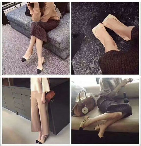 luxury designer women sandals summer new high heel fashion shoes with box eur 35-40, Black
luxury designer women sandals summer new high heel fashion shoes with box eur 35-40, Black