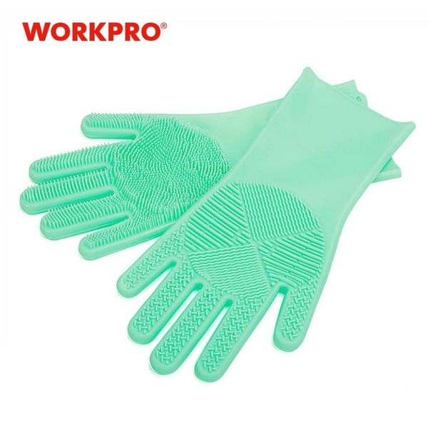 workpro kitchen silicone gloves with scrubber magic washing gloves for household cleaning multi purpose
workpro kitchen silicone gloves with scrubber magic washing gloves for household cleaning multi purpose