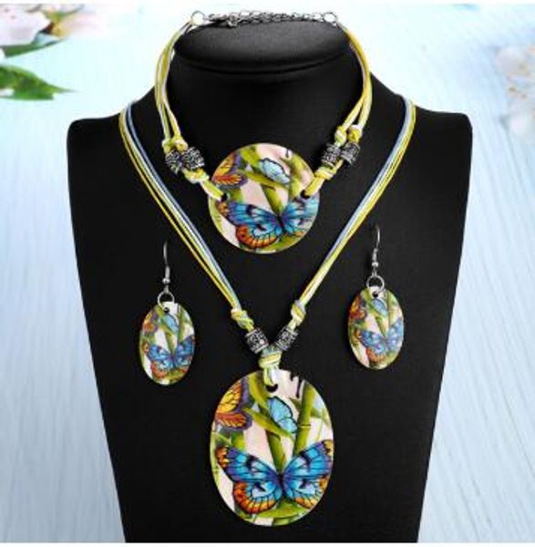 мода ювелирные изделия set leather цепные эмаль shell ожерелье серьги браслет ювелирные наборы лето свадебные ювелирные наборы, Silver
мода ювелирные изделия set leather цепные эмаль shell ожерелье серьги браслет ювелирные наборы лето свадебные ювелирные наборы, Silver
