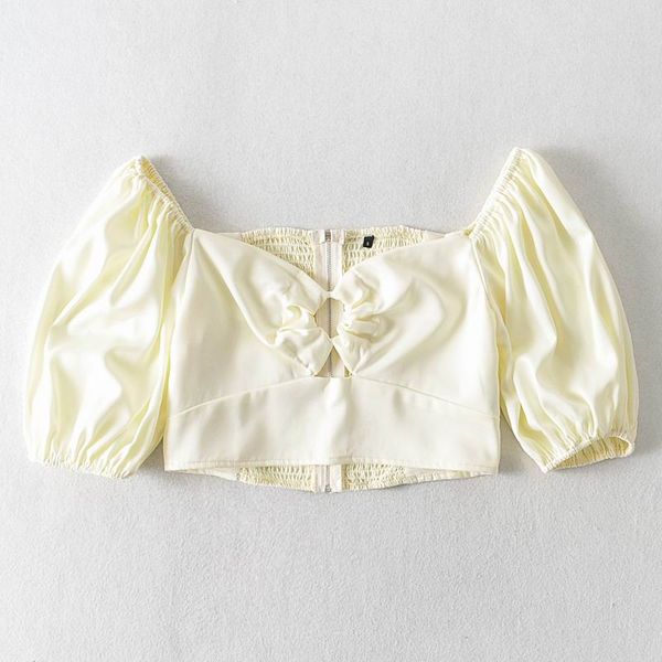 slim women crop 2020 new fashion short sleeve elastic back zipper blouse shirt slim lady, White
slim women crop 2020 new fashion short sleeve elastic back zipper blouse shirt slim lady, White
