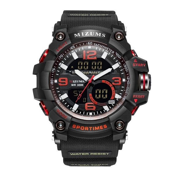 mizums m8005 digital military army men's popular watch waterproof cool classic sports watch led men's quartz watch clock relogio, Slivery;brown
mizums m8005 digital military army men's popular watch waterproof cool classic sports watch led men's quartz watch clock relogio, Slivery;brown