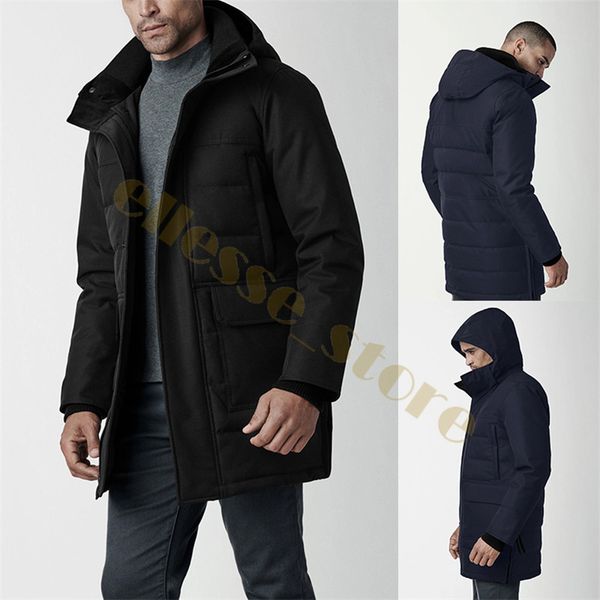 2020 canada brand mens down parkas thick warm windproof slim goosed down jacket mens designer winter coats male winter doudoune homme, Black
2020 canada brand mens down parkas thick warm windproof slim goosed down jacket mens designer winter coats male winter doudoune homme, Black
