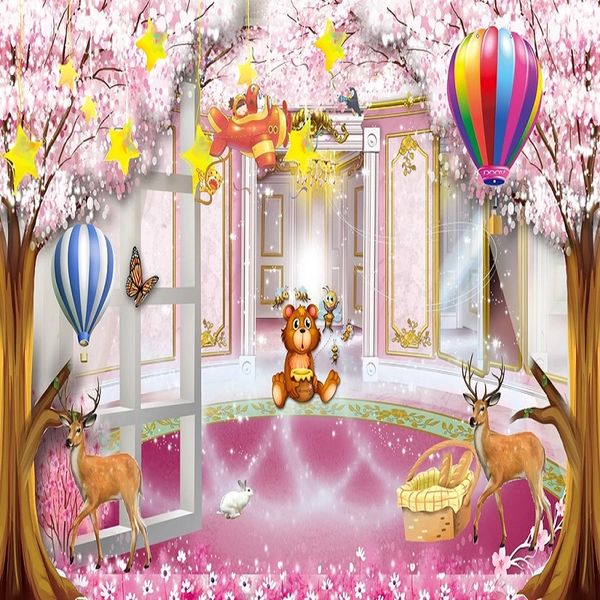 custom large mural 3d wallpaper fairy tale world cartoon animal bear bedroom mural tv back wall decor deep 5d embossed
custom large mural 3d wallpaper fairy tale world cartoon animal bear bedroom mural tv back wall decor deep 5d embossed