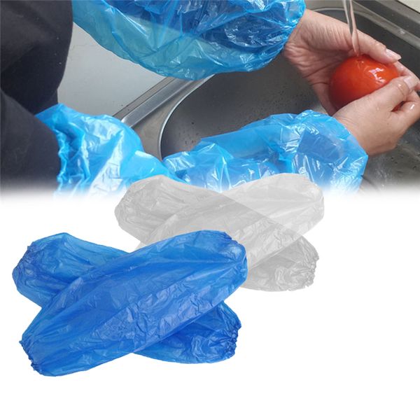 100 pcs elastic waterproof cleaning disposable oversleeves non toxic protective arm durable salon household plastic l cover
100 pcs elastic waterproof cleaning disposable oversleeves non toxic protective arm durable salon household plastic l cover
