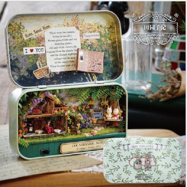 3d led light diy wooden miniature theater children toy handmade miniature scene furniture doll house box toy birthday gift jouet y200704
3d led light diy wooden miniature theater children toy handmade miniature scene furniture doll house box toy birthday gift jouet y200704