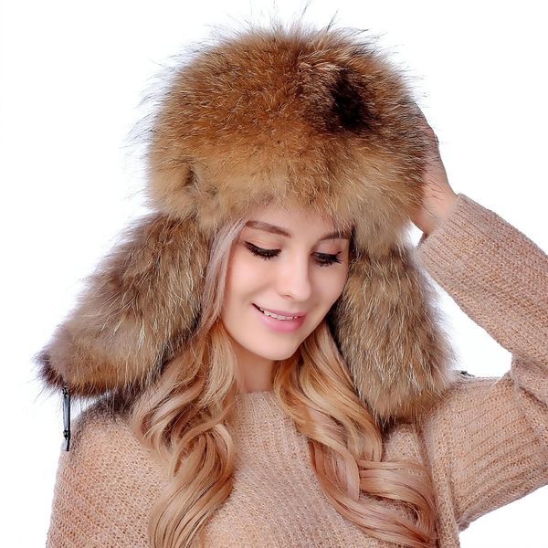 2018 russian fur hat for women ushanka cossack raccoon fur russian hats oudoor winter warm ears bomber windproof, Blue;gray
2018 russian fur hat for women ushanka cossack raccoon fur russian hats oudoor winter warm ears bomber windproof, Blue;gray