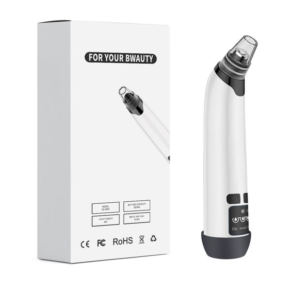 electric blackhead remover vacuum pore cleaner beauty machine facial device pimple remover tool with 4 replaceable suction heads
electric blackhead remover vacuum pore cleaner beauty machine facial device pimple remover tool with 4 replaceable suction heads