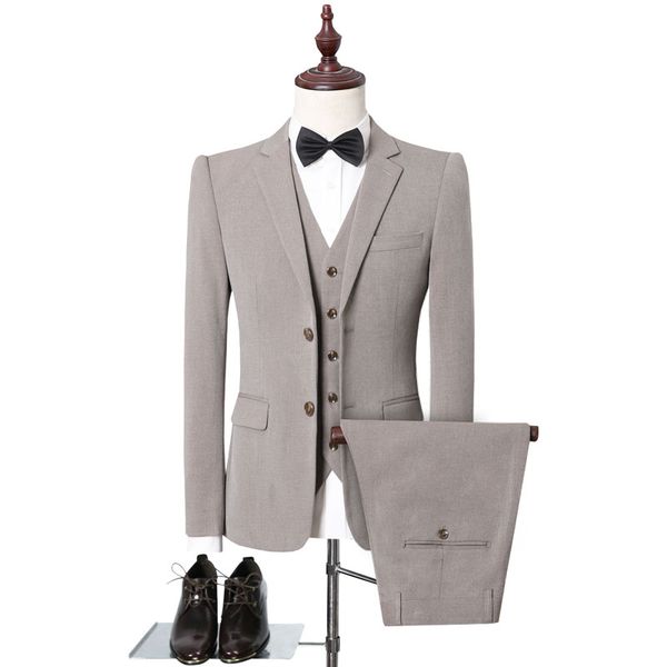 pure color men formal suit slim design men suit jacket and pant with vest asian size xxl 4xl 5xl wedding suits, White;black
pure color men formal suit slim design men suit jacket and pant with vest asian size xxl 4xl 5xl wedding suits, White;black